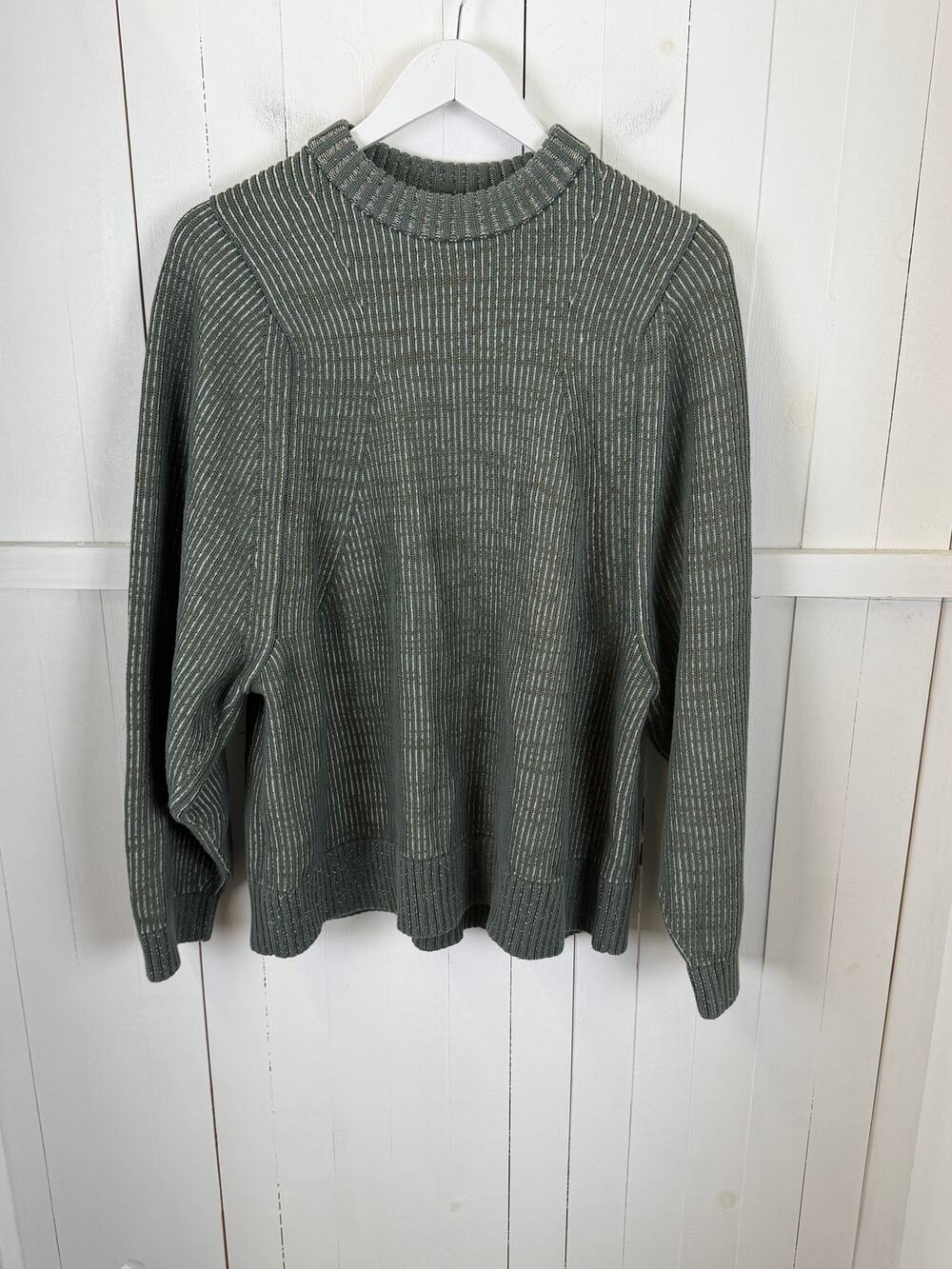 Lululemon Green Cotton Pullover Sweater Women's Size M